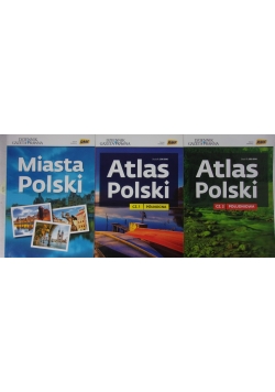 Atlas Polski cz I-II,/Miasta Polski