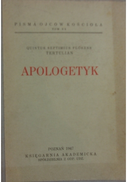Apologetyk, 1947 r.
