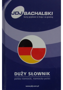 Duży słownik polsko-niemiecki,niemiecko-polski