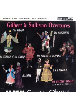 Gilbert & Sullivan Overtures, płyta winylowa