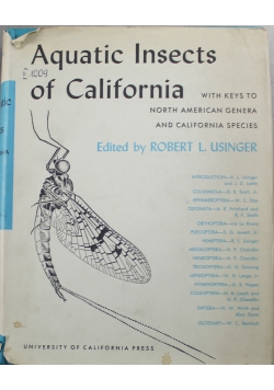 Aquatic Insects of California