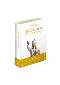 Biblia domowa złocony brzeg w obwolucie