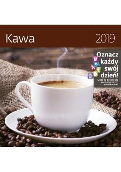 Kalendarz wieloplanszowy Kawa 30x30 2019