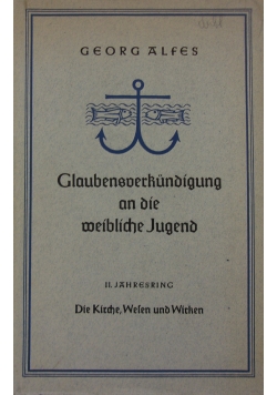 Glaubensverkundigung an die weibliche Jugend, 1950 r.