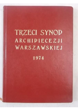 Trzeci Synod Archidiecezji Warszawskiej 1974