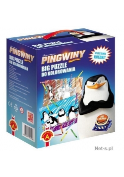 Big puzzle  Pingwiny z Madagaskaru