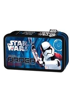 Piórnik dwuklapkowy bez wyposażenia Star Wars VIII
