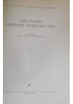 Nieliniowe obwody elektryczne