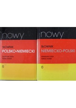 Nowy słownik polsko niemiecki / Nowy słownik niemiecko polski