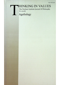 Thinking in Values Agathology