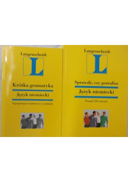 Krótka gramatyka  język niemiecki/sprawdz czy potrafisz