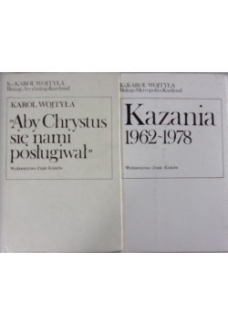 Kazania 1962-1978/"Aby Chrystus się nami posługiwał"