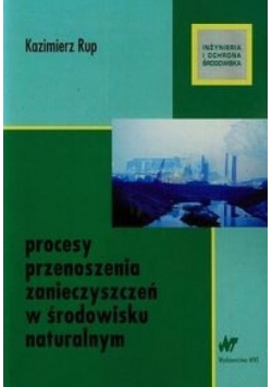 Procesy przenoszenia zanieczyszczeń w środowisku..