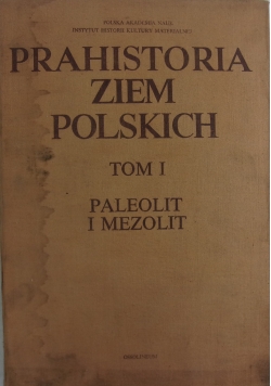 Prahistoria Ziem Polskich Tom 1 Paleolit i Mezolit