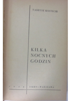 Kilka nocnych godzin
