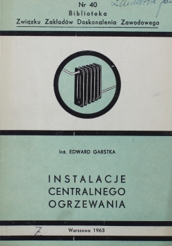Instalacje centralnego ogrzewania