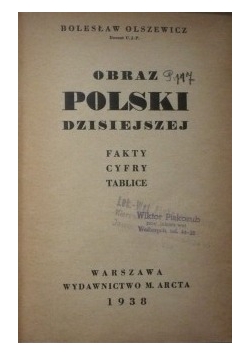 Obraz Polski Dzisiejszej,1939R.