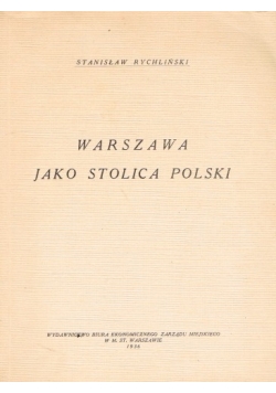 Warszawa jako stolica Polski, 1936 r.