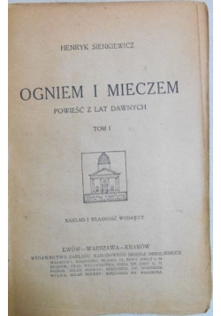 Ogniem i mieczem, 1922r.