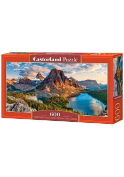 Puzzle 600 Assiniboine Sunset, Banff National Park