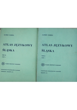 Atlas językowy Śląska Tom II i III