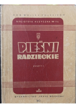 Pieśni radzieckie, zeszyt 1, 1950 r.