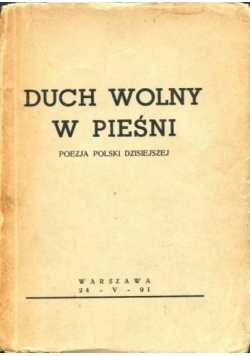 Duch wolny w pieśni, 1942 r.