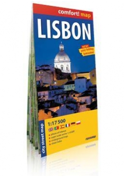 Comfort! map Lisbon (Lizbona) 1:17 500 plan miasta