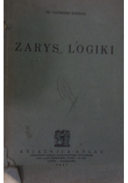 Zarys logiki,1927r.
