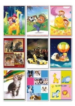 Zeszyt A5/16K kratka karton lakier (20szt)