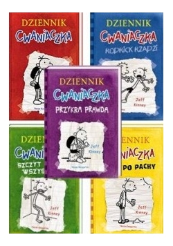 Dziennik cwaniaczka, zestaw 5 książek
