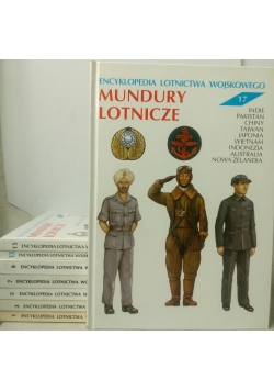 Encyklopedia lotnictwa wojskowego, mundury lotnicze, 8 książek