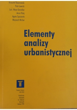 Elementy analizy urbanistycznej