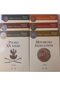 Polska dzieje cywilizacji i narodu zestaw 6 książek