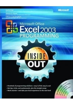 Microsoft Office Excel 2003 Programming z CD