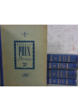 Bolesław Prus, Pisma: XVI,IX,XV,XIII,VII. Ok. 1935r.