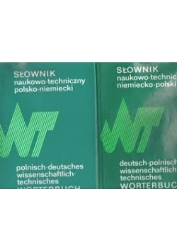 Słownik naukowo-techniczny niemiecko-polski, t. 1 i 2