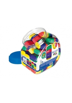 Temperówko-Gumka Compact mix (36szt) MILAN