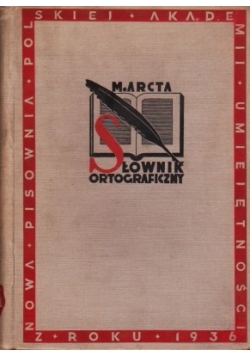 Słownik ortograficzny,1936r