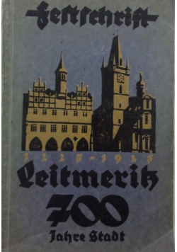 Wertschrift leitmeritz 700 Jahre Stadt, ok. 1927 r.