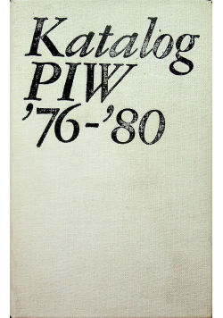 Katalog PIW 76 80