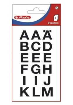 Etykiety Litery duże