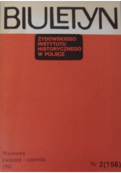 Biuletyn Żydowskiego Instytutu Historycznego w Polsce nr 3