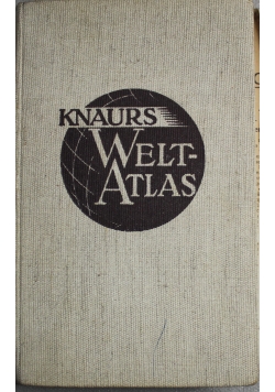 Knaurs Welt Atlas 1932 r.