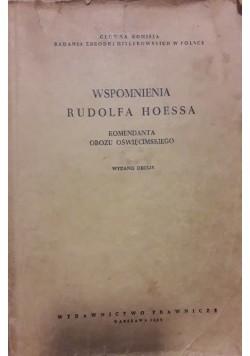 Wspomnienia Rudolfa Hoessa