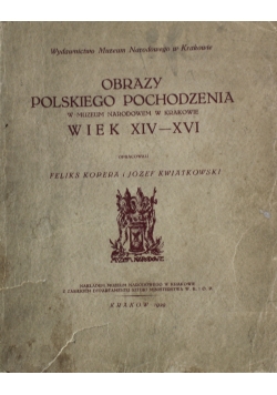 Obrazy Polskiego Pochodzenia 1929 r
