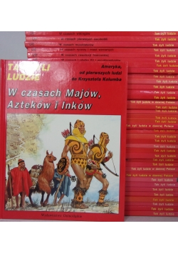 Tak żyli ludzie,zestaw 38 tomów