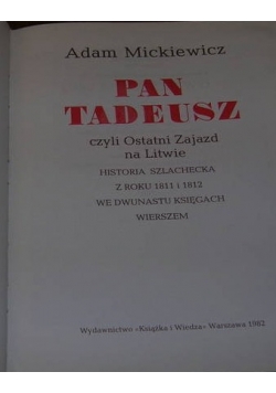 Pan Tadeusz