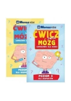 Pakiet Mensa Kids. Ćwicz swój mózg. Poziom 3-4