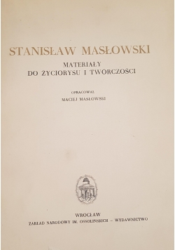 Stanisław Masłowski